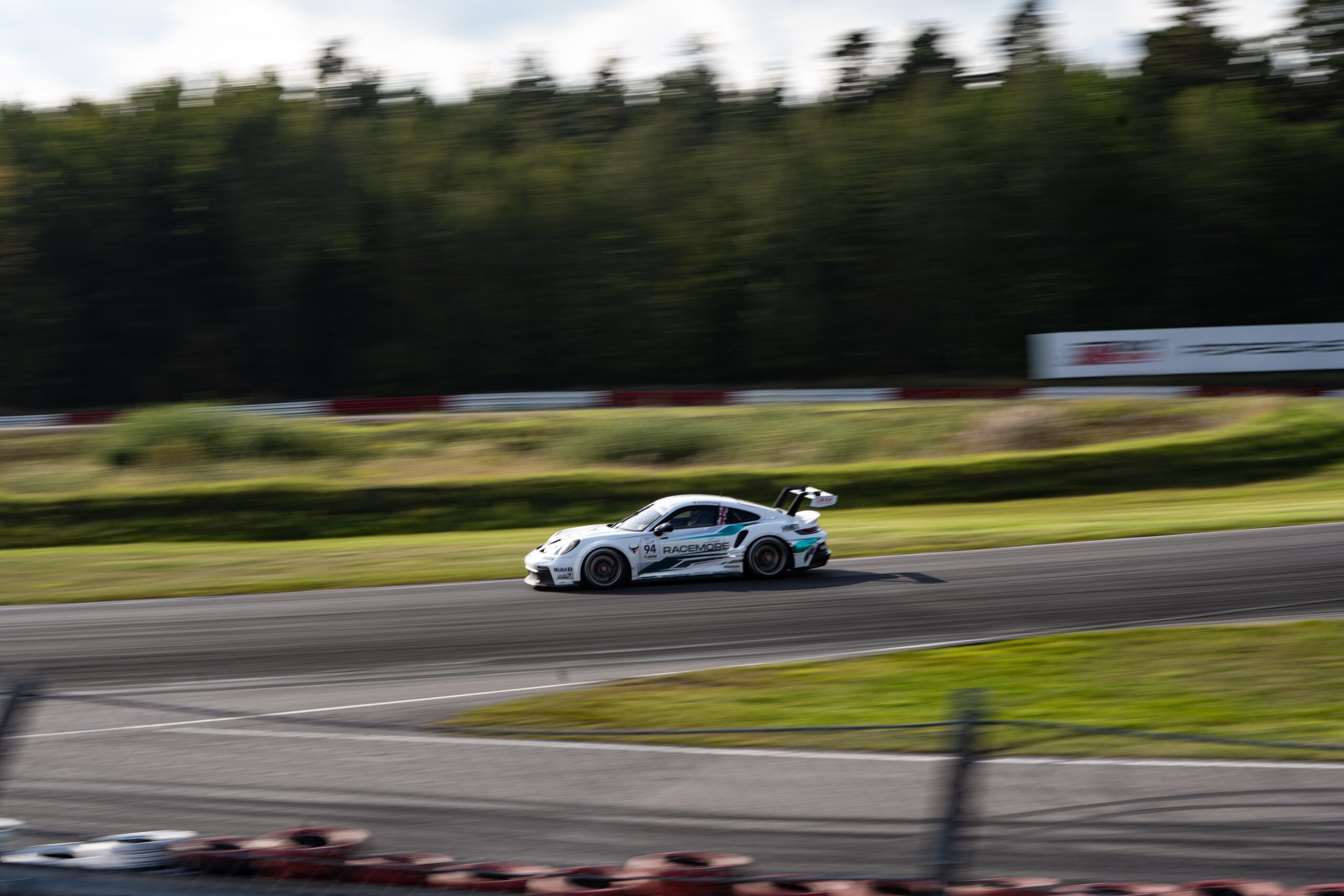 Fragus motorsport Porsche Racemore sponsored Mat Armstrong