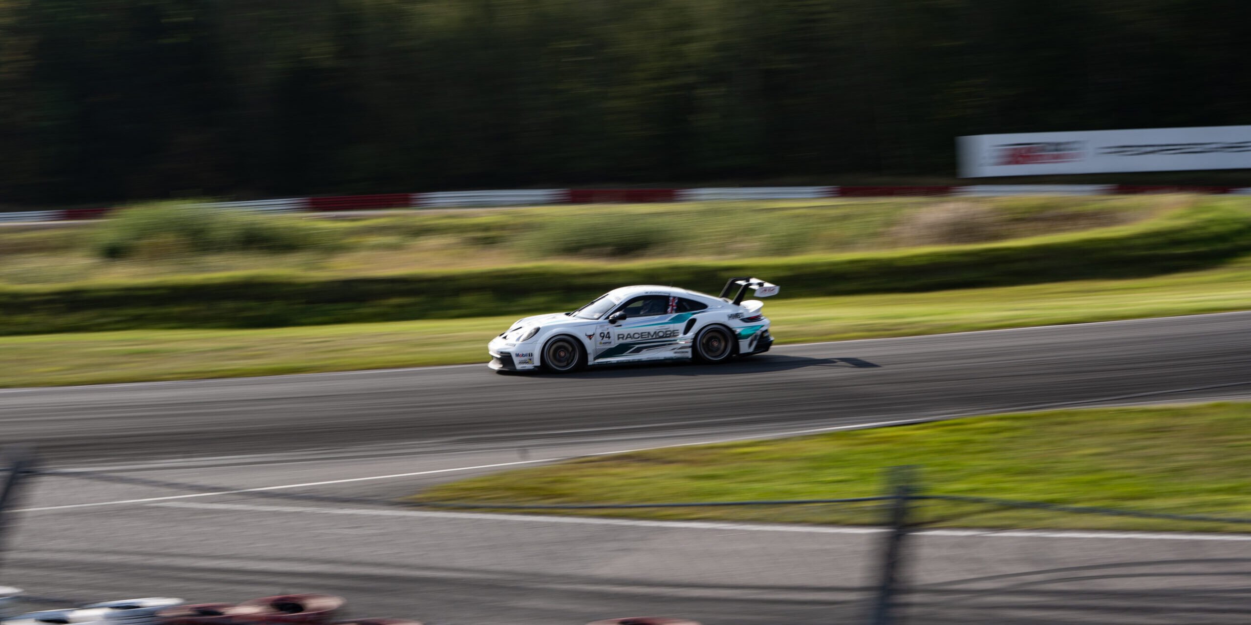 Fragus motorsport Porsche Racemore sponsored Mat Armstrong